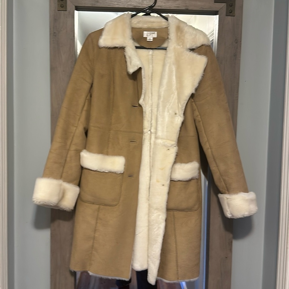 Shearling coat